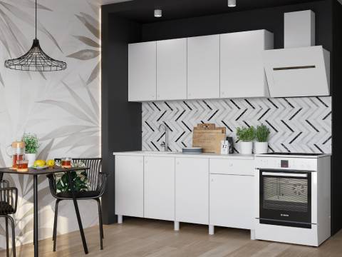 Кухонный гарнитур Point 1700 белый