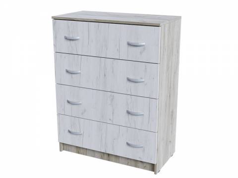 Комод 4 ящика КМ 554-М Бася Крафт