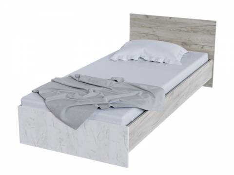 Кровать 800 Бася КР 554 Крафт