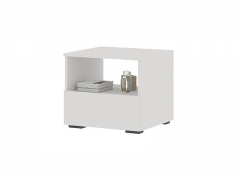 Тумба прикроватная Хелен ТБ 01 Белый шагрень