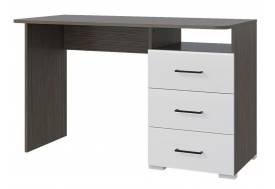 Стол 1200 3 ящика Ненси МДФ Венге