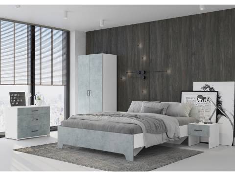 Спальня Victor Бетон