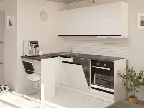 Кухонный гарнитур Лотос прайм 1100х2000 мм