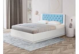 Кровать Венеция 12.3 1200 основание ладе велюр 011