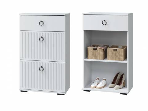 Тумба с дверками и ящиком Шарлиз