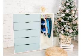 Комод 5 ящиков и штанга