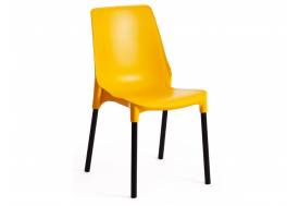 Стул Genius mod 75 желтый/ножки черные