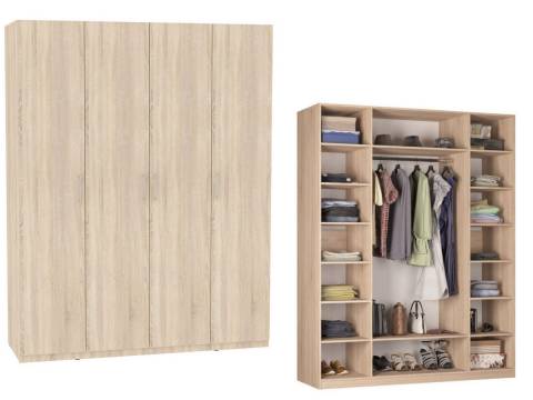 Шкаф R-230х180х60-1