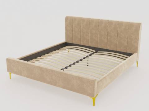 Кровать Рошаль 1800 бежевый