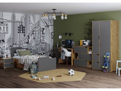 Подростковая Харви Вотан/Графит