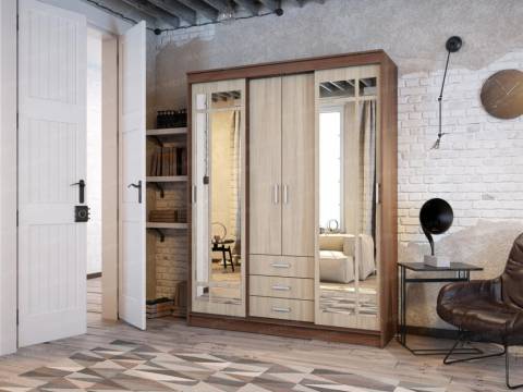 Шкаф купе Лорд Ясень Шимо