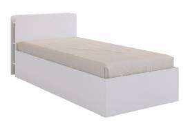 Кровать с основанием Юниор белое дерево