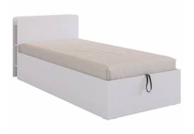 Кровать с подъемным механизмом Юниор белое дерево