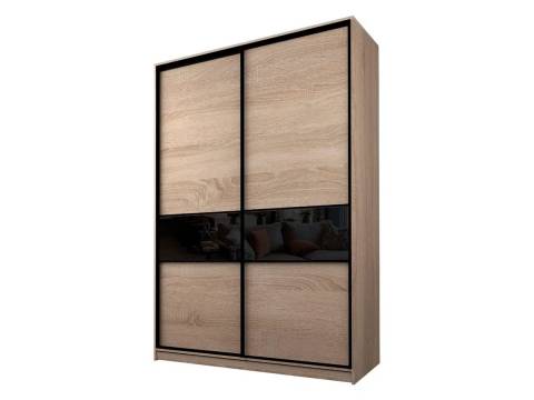 Шкаф-купе Max МШ-25-6-22/2-99 пленка Oracal черная