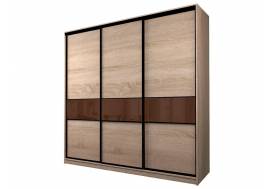 Шкаф-купе Max МШ-25-6-27/2-999 пленка Oracal шоколад