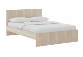 Кровать 1400 Осло модуль М13 с настилом Лайт Дуб крафт Золото