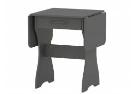 Стол обеденный раскладной с ящиком 6-02.120 Графит