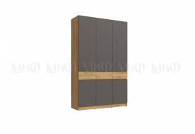 Шкаф 3-х створчатый Роджина Графит