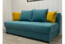 Диван Комфорт-1 ПБ велюр Luma 18, подушки Luma 8