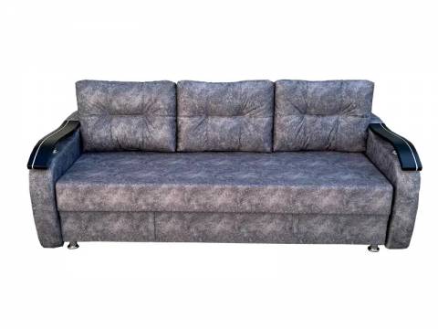 Диван прямой Канзас 3 БД серый графит