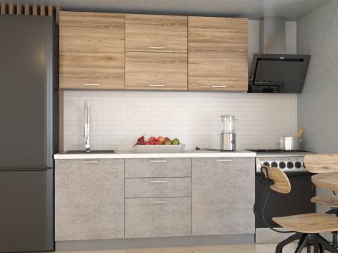 Кухонный гарнитур арт 9 Лофт 1800 мм