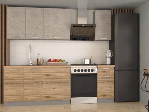 Кухонный гарнитур арт 10 Лофт 1800 мм