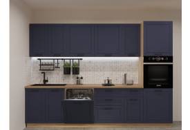 Кухонный гарнитур арт 8 Океания Кристалл 3000 мм