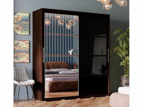 Шкаф-купе Крафт 6 венге