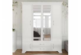 Шкаф ШР-4 для одежды с зеркалом Грация