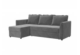 Диван угловой Сидней Вариант 2 тёмно-серый