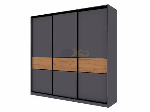 Шкаф-купе Max МШ-27-6-27/2-888