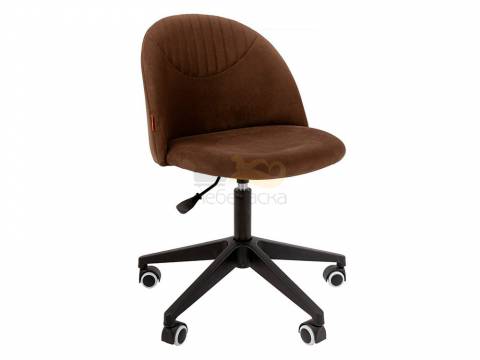 Кресло Chairman Home 119 Россия ткань Т-14 коричневый, пластик