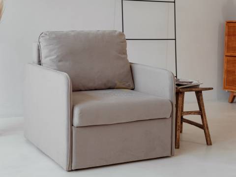 Кресло 2223 ткань Вивальди 04 бежевый