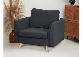 Кресло 4445 ткань Вивальди 37 графитовый