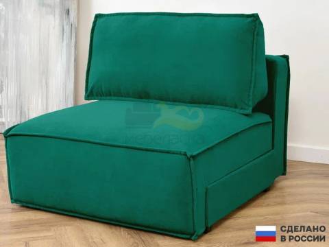 Диван 9998 ткань Вивальди 11 изумрудный