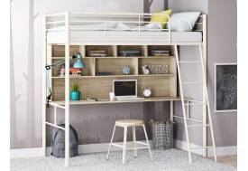 Кровать чердак Севилья 5.02 Слоновая кость