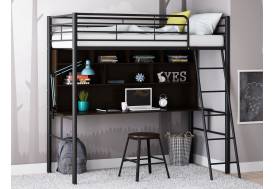 Кровать чердак Севилья 5.02 Черный