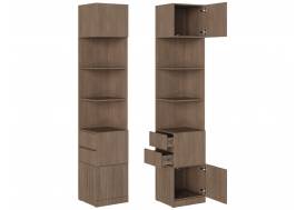 Стеллаж СЖ-002 Кантри с ящиками