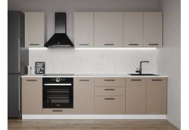 Кухонный гарнитур Каппучино 2800 МДФ