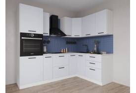 Кухонный гарнитур Смоки 2400х1600 МДФ