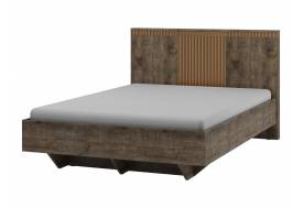 Кровать на цоколе 1600 Ольга 3 дуб коми