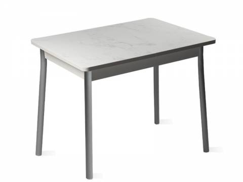 Стол раздвижной Орион.4 900 пластик мрамор белый - комплект ног №2.1