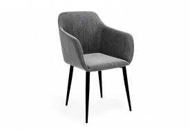 Стул Диор серый/черный - 4 шт