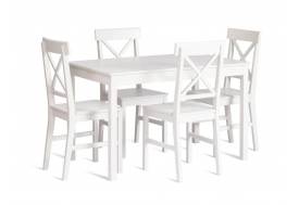 Обеденный комплект Хадсон белый