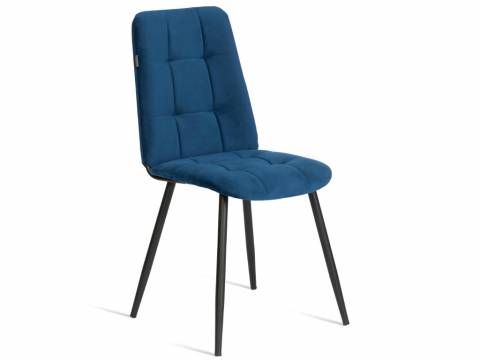 Стул обеденный Asti велюр синий