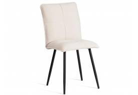 Стул обеденный Sweet LT флок молочный