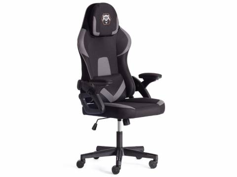 Кресло iBear ткань черно-серый