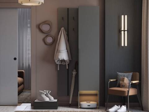 Прихожая Мебельсон К24 графит