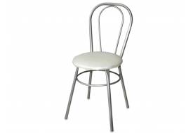 Стул №1 ДХ-8 без мягкой спинки обивка жемчуг