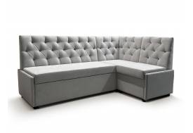 Угловой диван Призма каретная стяжка с коробом вивальди 14